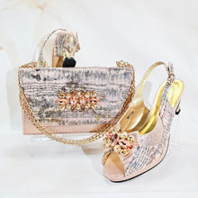 Load image into Gallery viewer, Charming Shoes And Bag Matching Set HN1-1