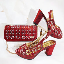 Load image into Gallery viewer, Italian Shoes And Bag Sets HG1-1