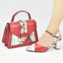 Load image into Gallery viewer, Italian Shoe With Matching Bags! HRG1-8