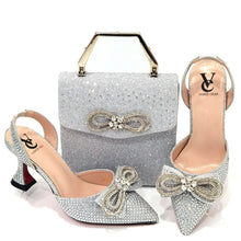 Load image into Gallery viewer, Latest Ladies Shoes and Matching Bag Set ED1-9