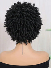 Load image into Gallery viewer, Short Afro Faux Dreads Wig | Heat Resistant Synthetic Braids | Unisex Wig for Black Women &amp; Men