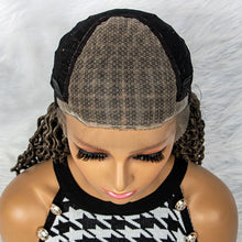 Load image into Gallery viewer, Goddess Box Braids Wig | Curly Ends | Full Lace | Crochet Hair | Black Women