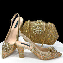 Load image into Gallery viewer, Italian Shoes And Bag Sets HDF1-39