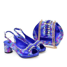 Load image into Gallery viewer, High Quality Style Ladies Shoes And Bags Set Hfg1-2