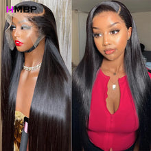 Load image into Gallery viewer, Glueless Wigs Human Hair 30 34Inch Straight 13x4/13x6 HD Lace Frontal Wigs Brazilian Preplucked Lace Front Human Hair Wig HMBP