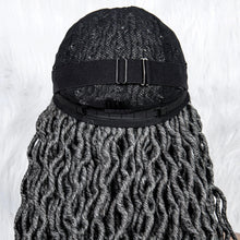 Load image into Gallery viewer, Knotless Box Braided Wig with Curly Ends &amp; Baby Hair | Synthetic Lace Front Wig for Black Women