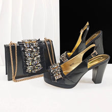 Load image into Gallery viewer, Lastest Italian Shoes with Matching Bag Set HFG1-2