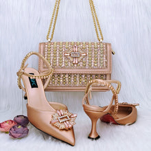 Load image into Gallery viewer, Italian Shoes And Bag Sets For Evening Party HGG1-20