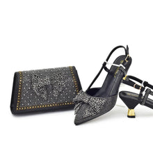 Load image into Gallery viewer, Italian Shoes And Bag Sets For Evening Party EDHFG1-1