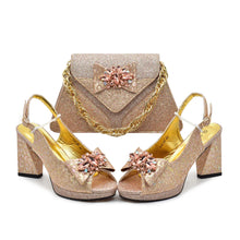 Load image into Gallery viewer, New Italian Shoe and Bag Set New HCV1-2