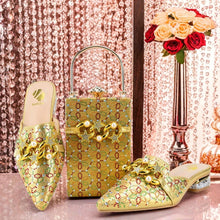 Load image into Gallery viewer, Lastest Italian Ladies Shoes with Matching Bag Set HAE1-5
