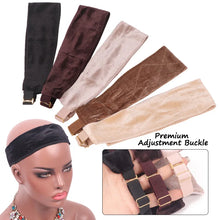 Load image into Gallery viewer, New Invisible Wig Hair Band Plussign Wig Grip Headband For Lace Frontal Wigs 1Pcs/Lot Nude Non-Slip Velvet Wig Band To Hold Wig