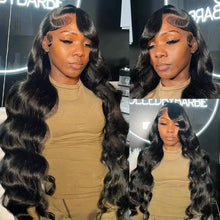 Load image into Gallery viewer, Brazilian Body Wave 13x6 / 360 HD Transparent Lace Front Wig | Pre-Plucked 13x4 Lace Frontal Human Hair Wig for Women