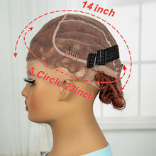 Load image into Gallery viewer, Ginger Full Lace Handmade Bantu &amp; Dreadlock Braided Wig with Baby Hair | Synthetic Braided Wig for Black Women