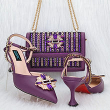 Load image into Gallery viewer, Italian Shoes And Bag Sets HGG1-20
