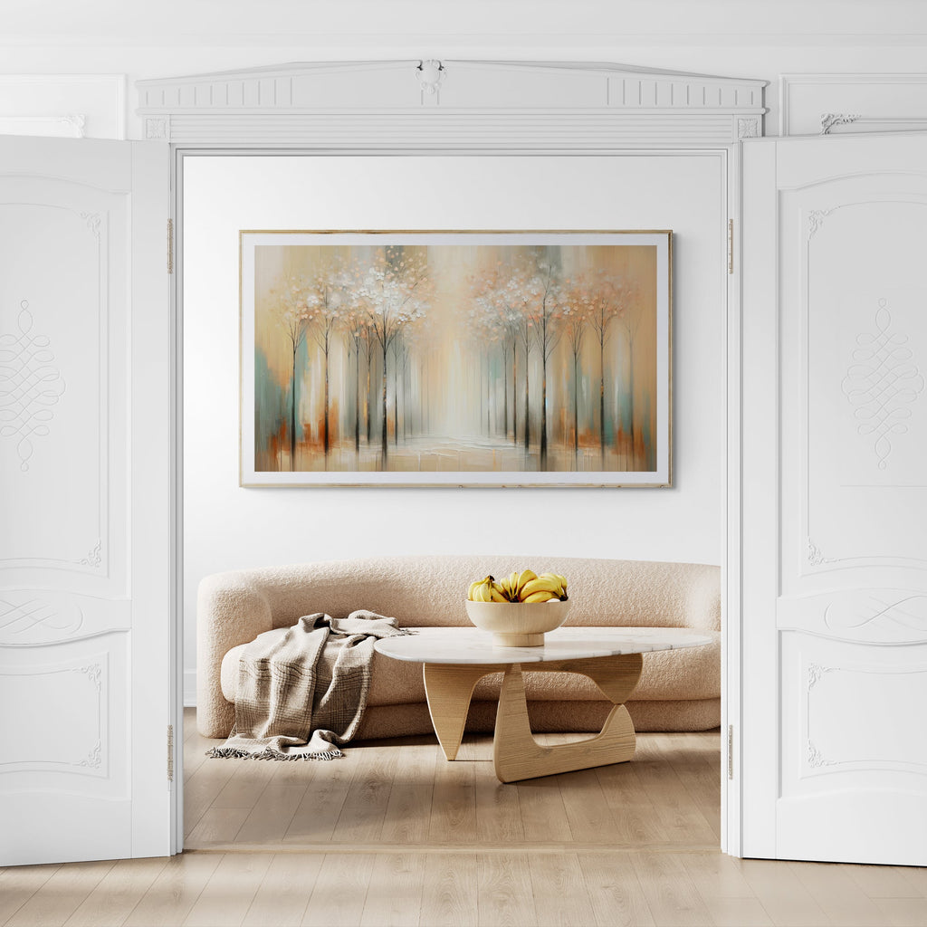 Canvas Print: "Serenity Bloom"