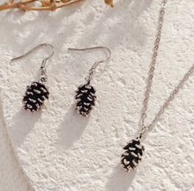 Load image into Gallery viewer, Pine Cone Earrings