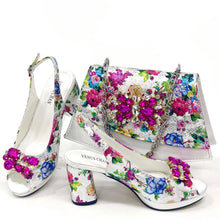 Load image into Gallery viewer, Lastest Italian Ladies Shoes with Matching Bag Set HMA1-4