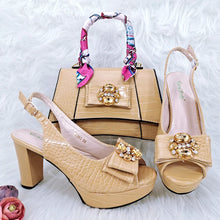 Load image into Gallery viewer, Italian Shoe and Bag Set New HFG1-23