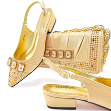 Load image into Gallery viewer, Lastest Italian Style Ladies Shoes with Matching Bag Set HMP1-9