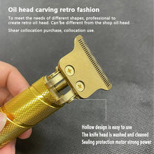 Load image into Gallery viewer, Cordless Electric Hair Trimmer – Professional Rechargeable Beard &amp; Hair Clipper for Men