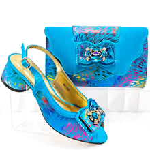 Load image into Gallery viewer, Italian Matching Shoe and Bag Set HKK1-10