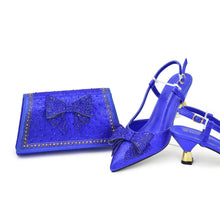 Load image into Gallery viewer, Italian Shoes And Bag Sets For Evening Party EDHFG1-1