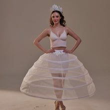 Load image into Gallery viewer, Short Crinoline Petticoat Skirt , Hoop Skirt for Wedding Dress &amp; Quinceañera