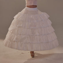 Load image into Gallery viewer, Short Ruffled Layered Hoop Skirt , Quinceañera &amp; Wedding Underskirt