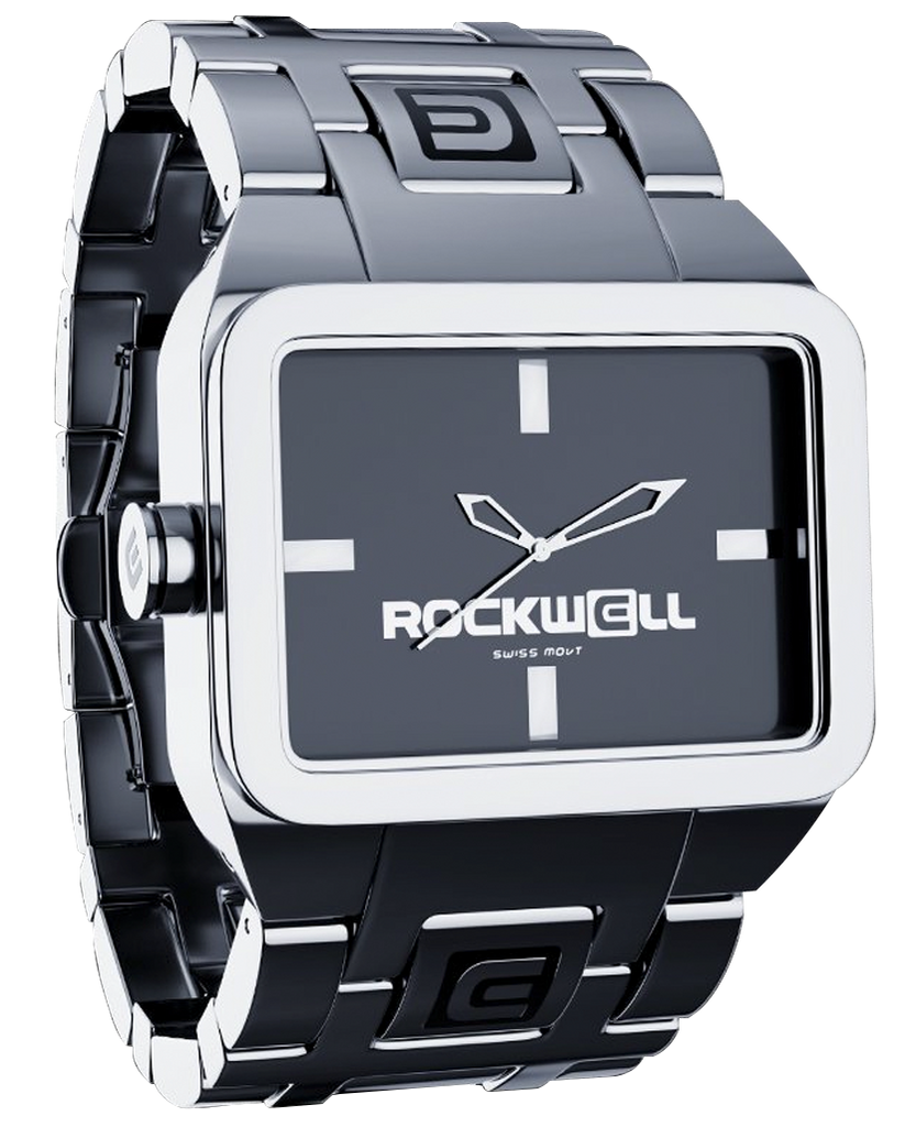 Duel Time (Silver/Black) Watch