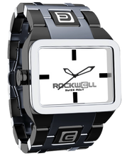 Load image into Gallery viewer, Duel Time (Silver/White/Black) Watch