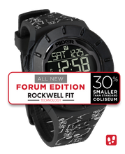 Load image into Gallery viewer, The Coliseum Fit™ - Skeleton Pattern FORUM EDITION (Phantom Black) Watch