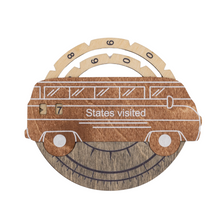 Load image into Gallery viewer, Travel Tracker 3D Wooden USA Map