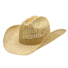 Load image into Gallery viewer, Peter Grimm Sola - Straw Cowboy Hat