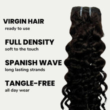 Load image into Gallery viewer, Spanish Wave 100% Human Hair Bundles