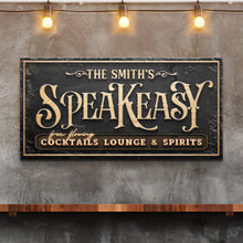 Load image into Gallery viewer, Speakeasy Personalized Bar Sign