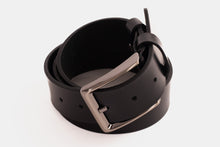Load image into Gallery viewer, The Mercury Black Calfskin Belt