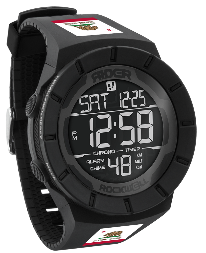 Coliseum Fit™ Flags of the United States Edition (Phantom Black) Watch