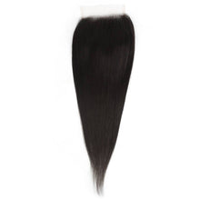 Load image into Gallery viewer, Straight 5x5 Transparent Lace Human Hair Closure