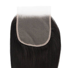 Load image into Gallery viewer, Straight 5x5 Transparent Lace Human Hair Closure