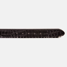 Load image into Gallery viewer, The Strat Black Leather Belt