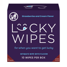 Load image into Gallery viewer, Strawberries and Cream Flavored Men's Wipes