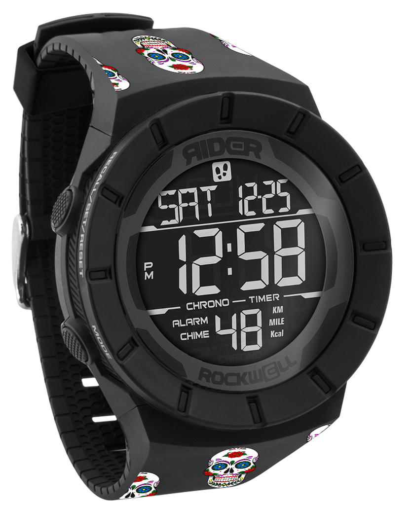 Coliseum Fit™ - Sugar Skull Edition (Phantom Black) Watch