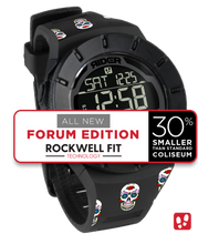 Load image into Gallery viewer, The Coliseum Fit™ - Sugar Skull FORUM EDITION (Phantom Black) Watch