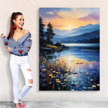 Load image into Gallery viewer, Canvas Print: "Sunset Journey"