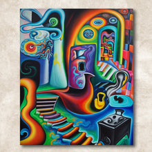 Load image into Gallery viewer, Canvas Print: "Surreal Steps"