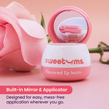 Load image into Gallery viewer, Sweetums Sweet Rose Flavored Lip Balm