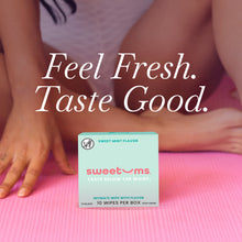 Load image into Gallery viewer, Sweet Mint Flavored Wipes