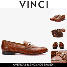 Load image into Gallery viewer, The Monaco Tan Leather Men Shoe Bit Loafer