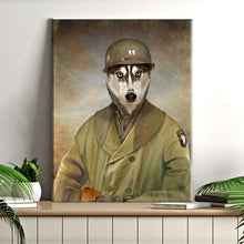 Load image into Gallery viewer, Pet Husky Military Dog Sign